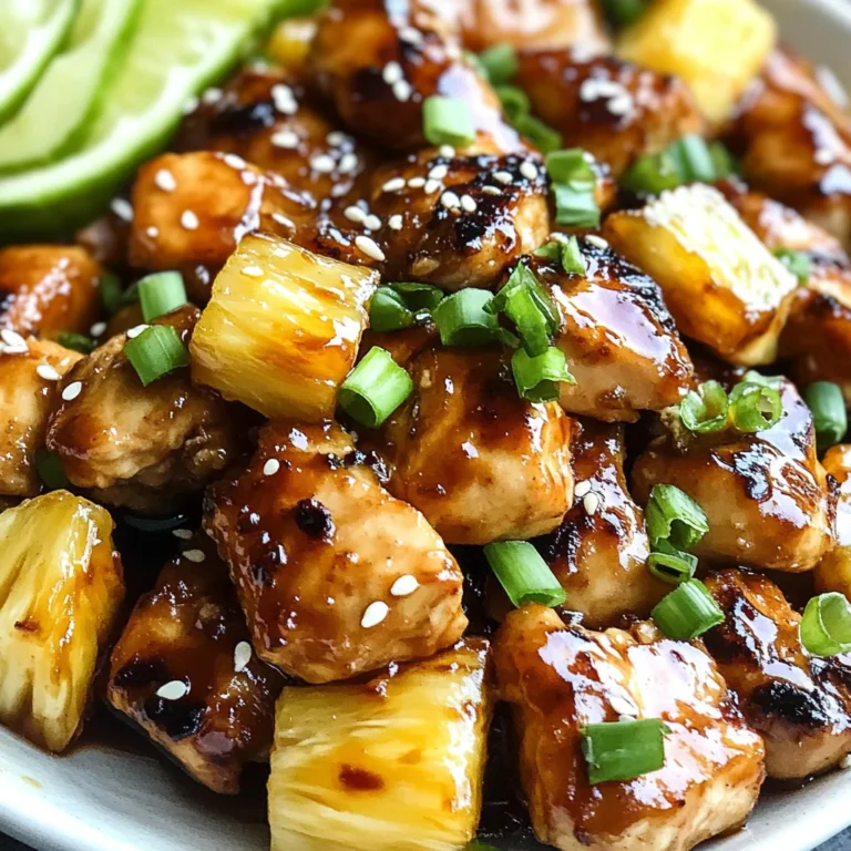 Best Brown Sugar Pineapple Chicken