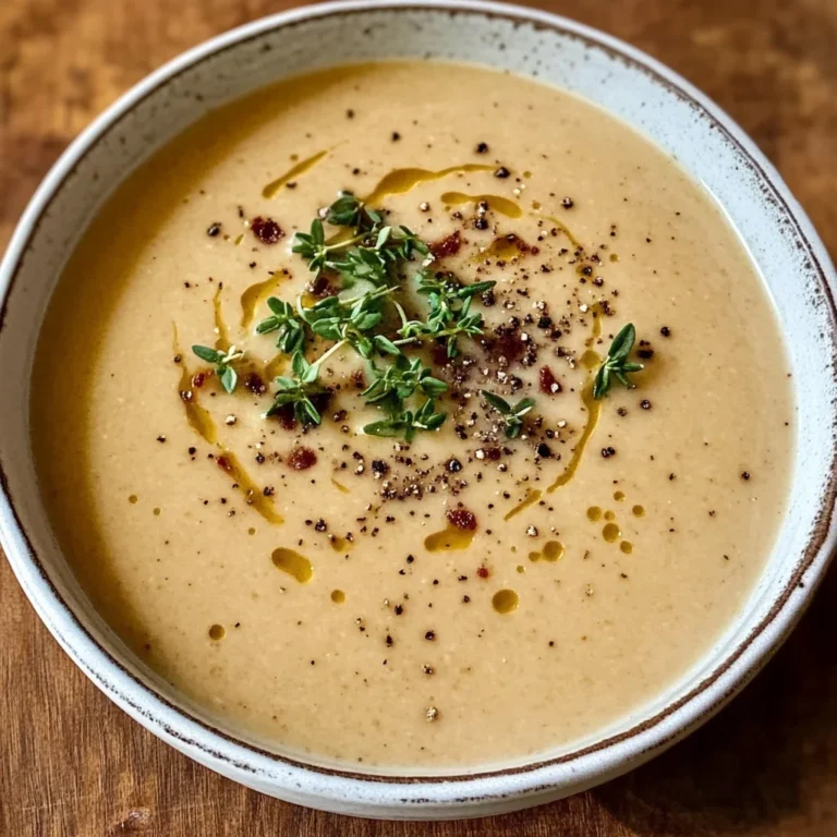 Caramelized Onion Roasted Garlic Bisque