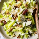 Celery Salad with Parmesan and Dates