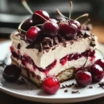 Cherry Amaretto Tiramisu: An Incredible 6-Layer Recipe