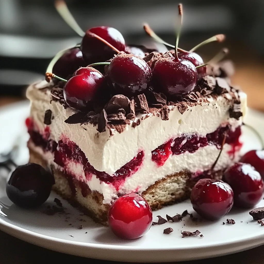 Cherry Amaretto Tiramisu: An Incredible 6-Layer Recipe