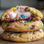 Chocolate Chip Peep Stuffed Easter Cookies