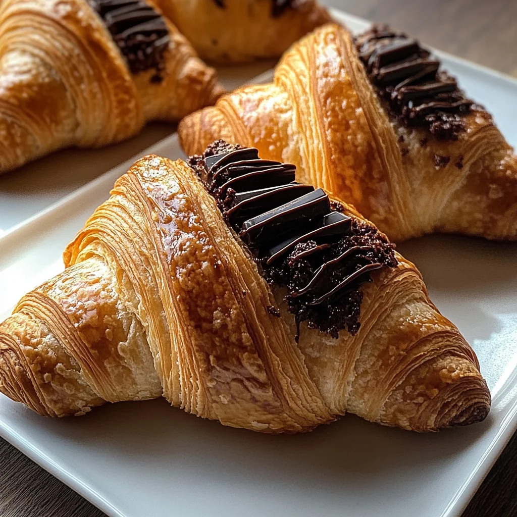 Chocolate Croissants