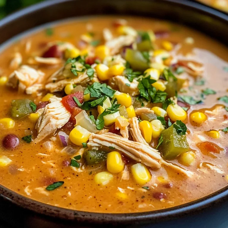 Creamy Chipotle Chicken Soup
