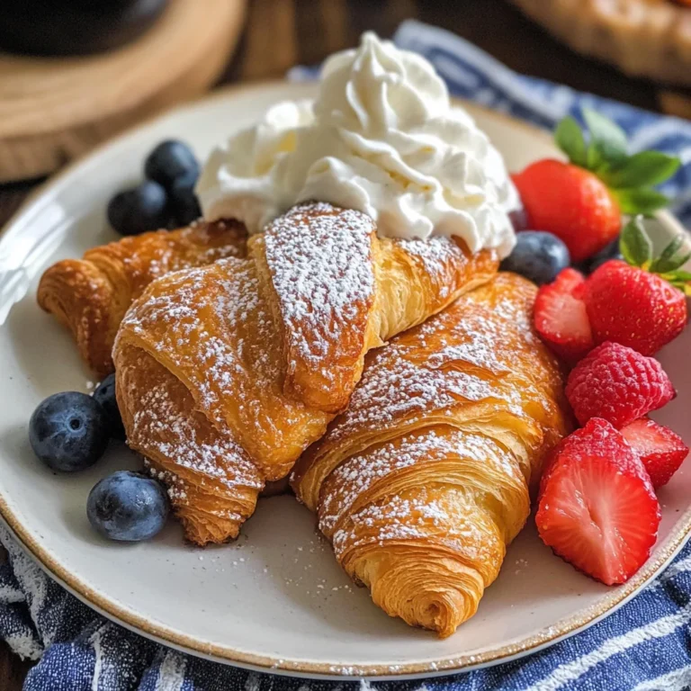 Croissant French Toast