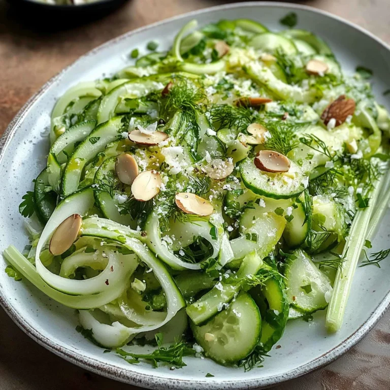 Cucumber Celery Salad