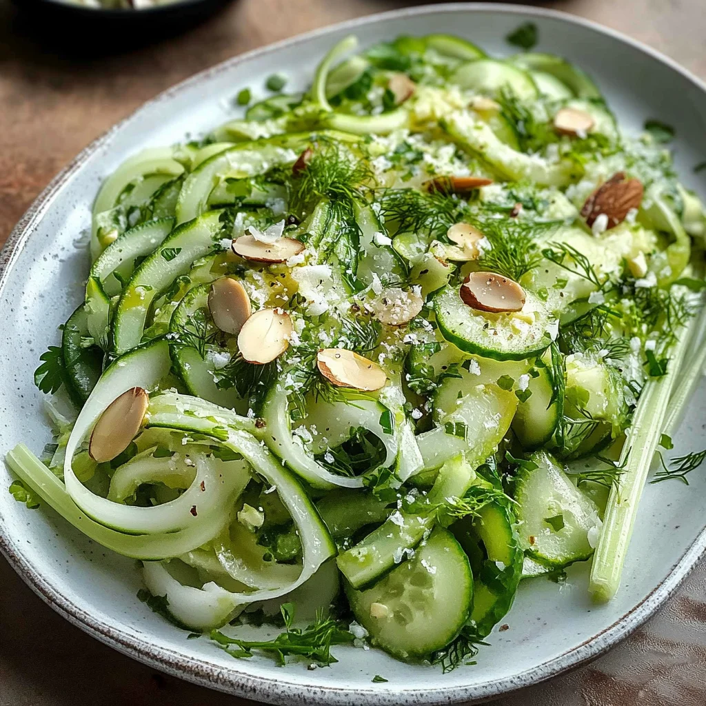 Cucumber Celery Salad