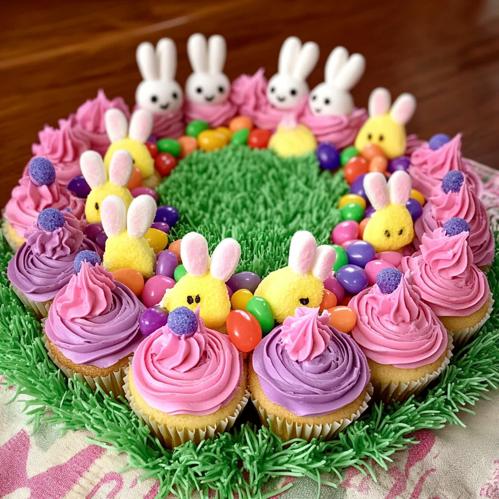 Easter Basket Cupcakes