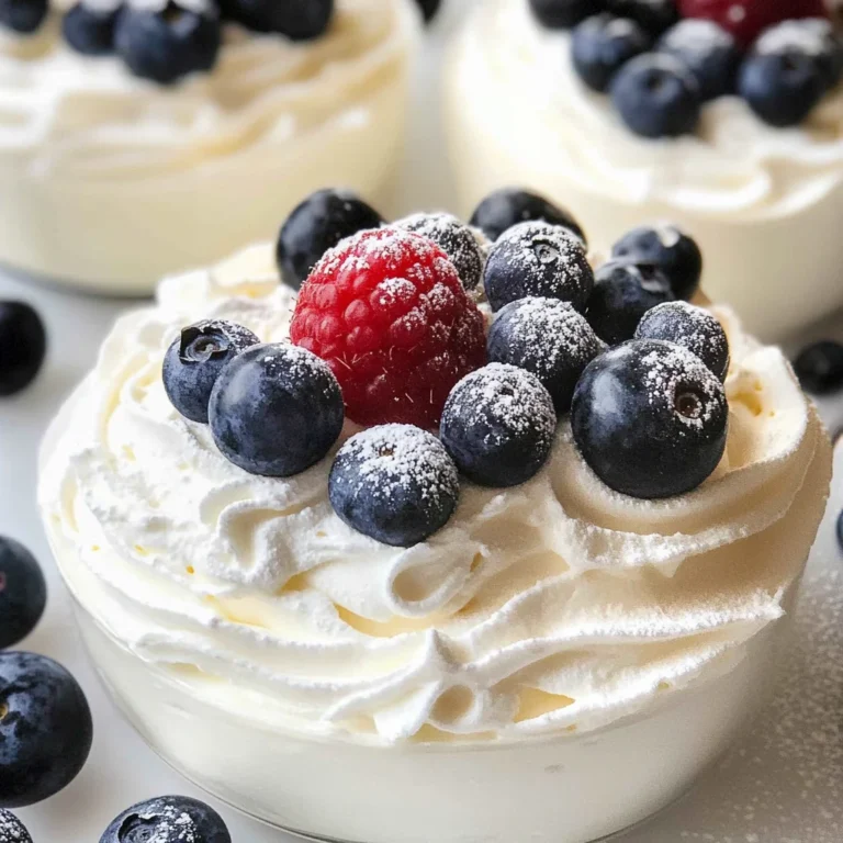 Easy Cheesecake Mousse