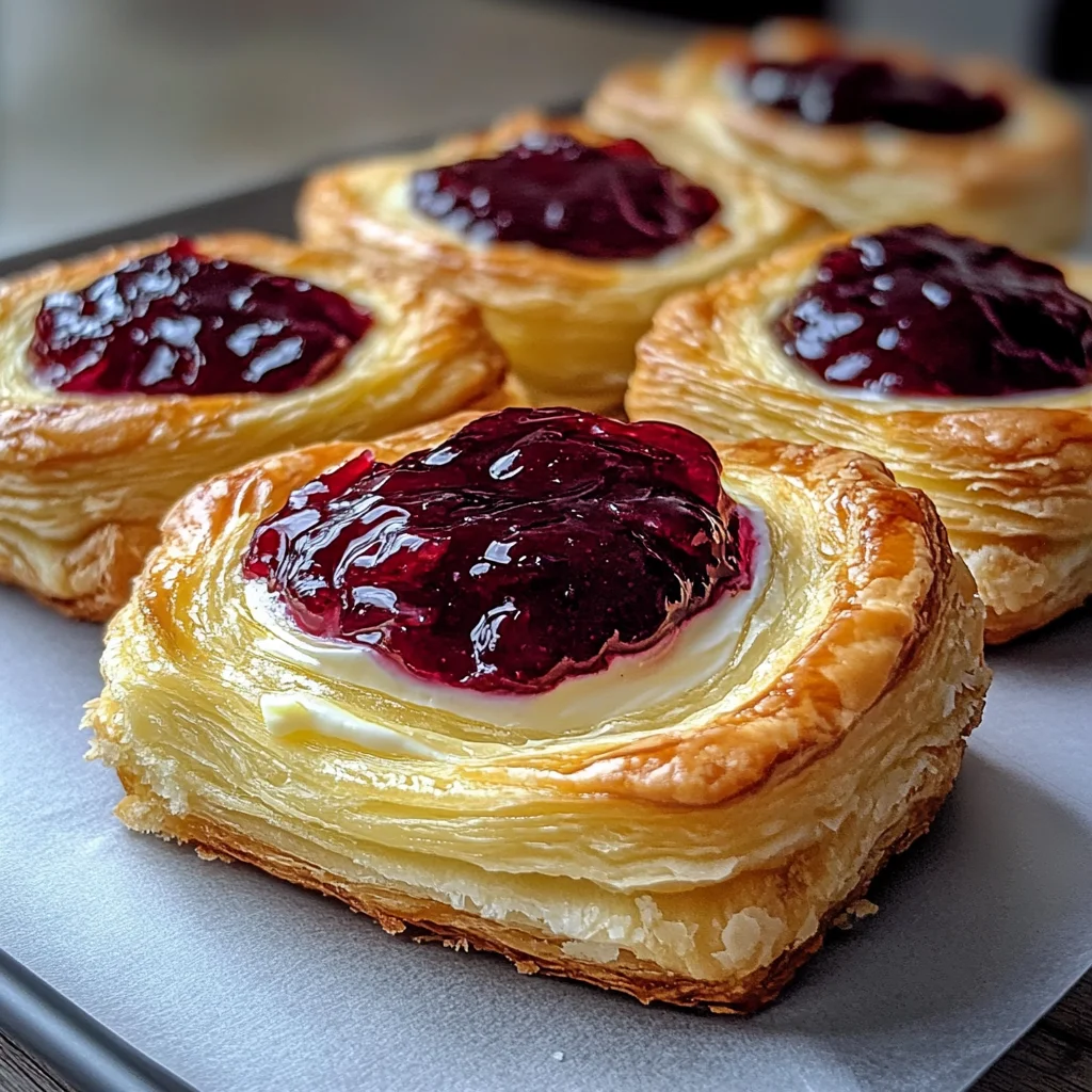 Easy Cherry Cheese Danish