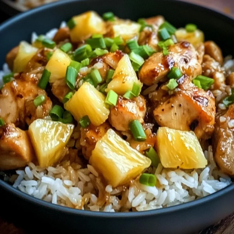 Easy Pineapple Chicken and Rice