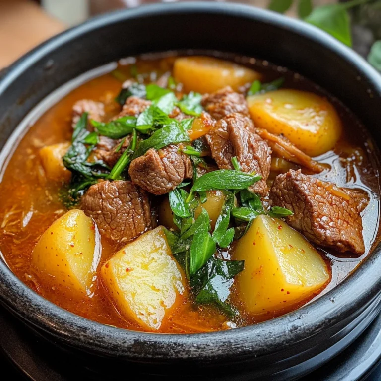 Gamjatang (beef Bone Soup)