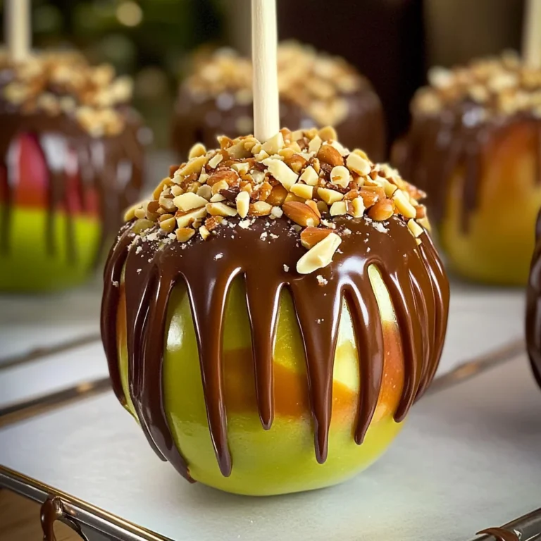 Homemade Gourmet Caramel Apples