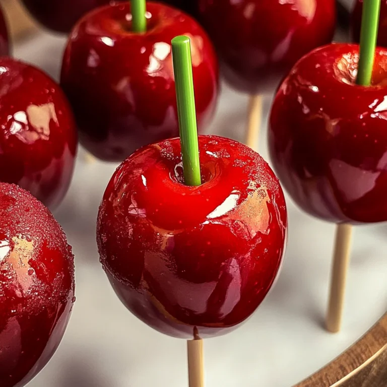 Homemade Toffee Apples (Candy Apples)