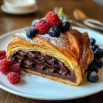 Indulgent Decadent Chocolate Croissant Breakfast Bake Bliss
