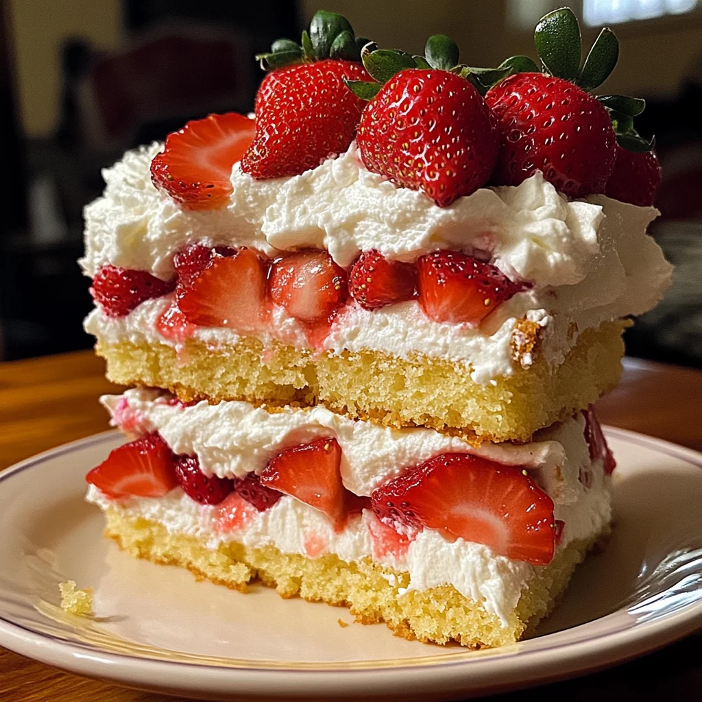 Irresistible Strawberry Shortcake Cake Recipe