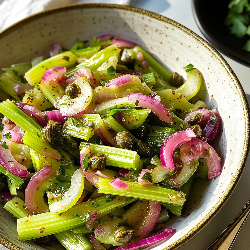 Marinated Celery Salad