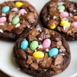 Mini Egg Brownie Cookies