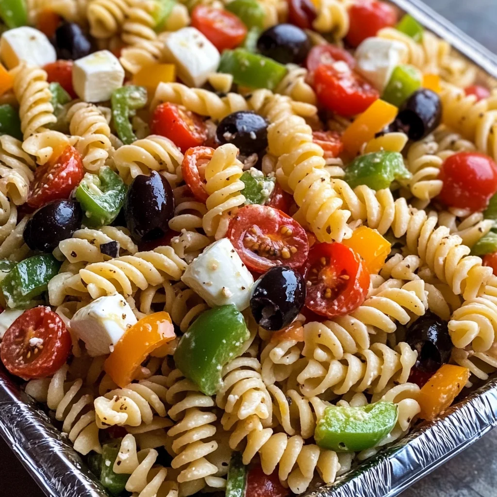 Pasta Salad for a Crowd Recipe