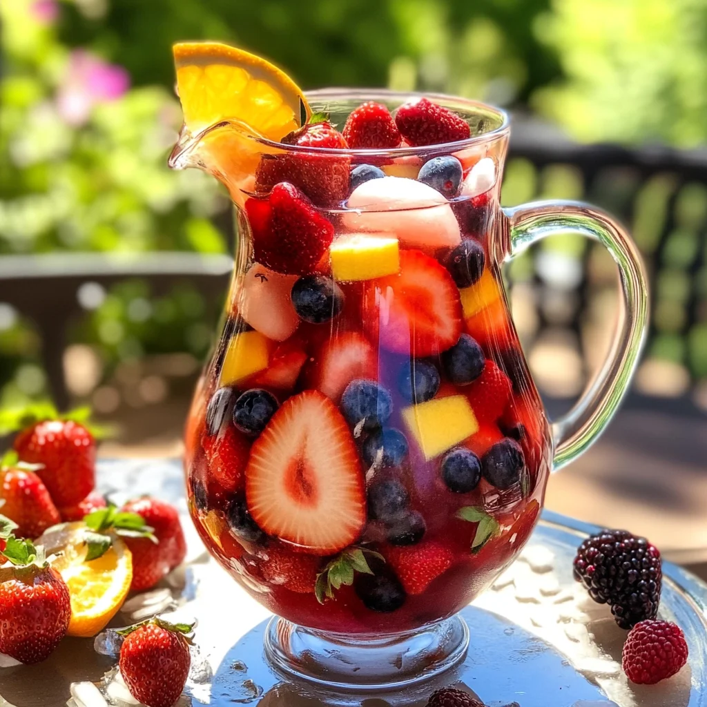 Refreshing Summer Berry Sangria Recipe
