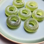 Sour Apple Ring Gummies (food dye free)