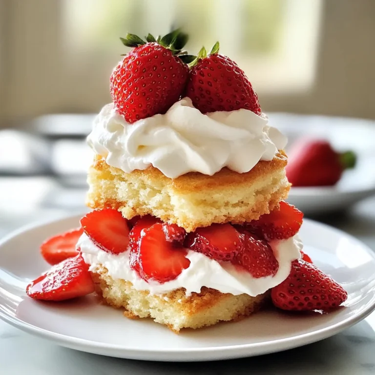 Strawberry Shortcake Recipe