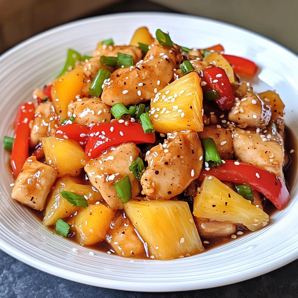 The Ultimate Pineapple Chicken Recipe