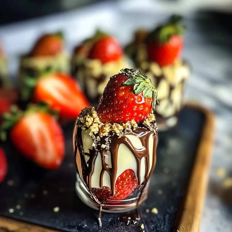 Viral Dubai Chocolate Strawberries