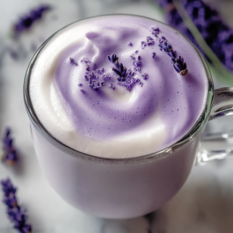 Lavender Cream Cold Foam (Naturally Colored) for a Cozy Sip