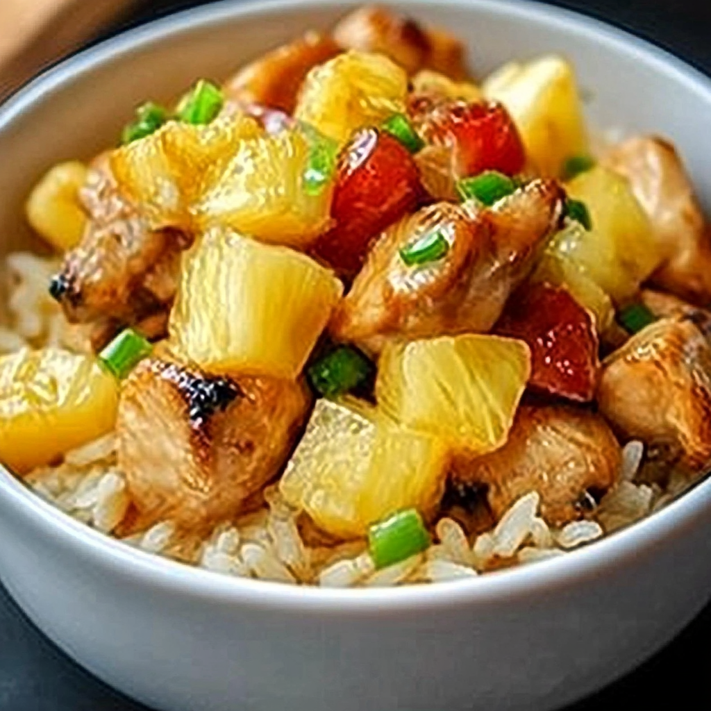 Pineapple Chicken and Rice Recipe