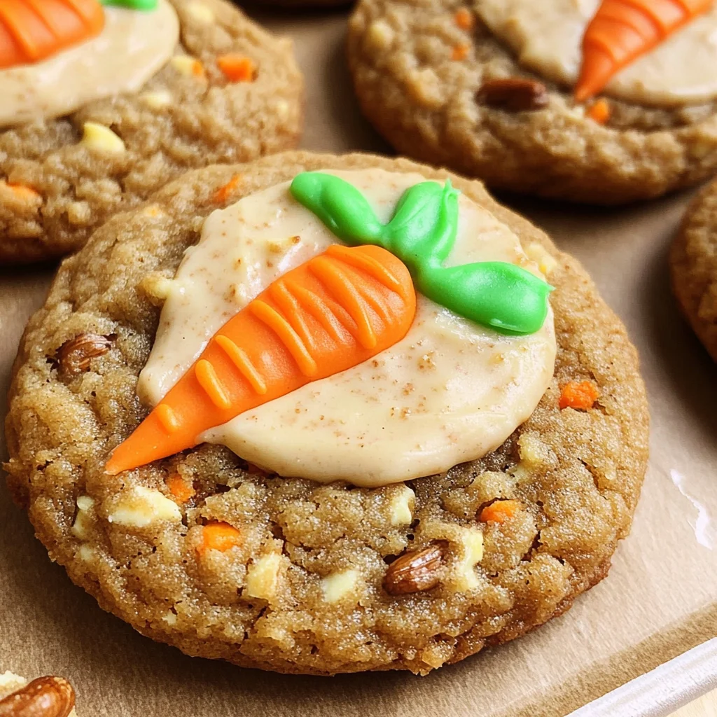 Brown Butter Carrot Cake Cookies