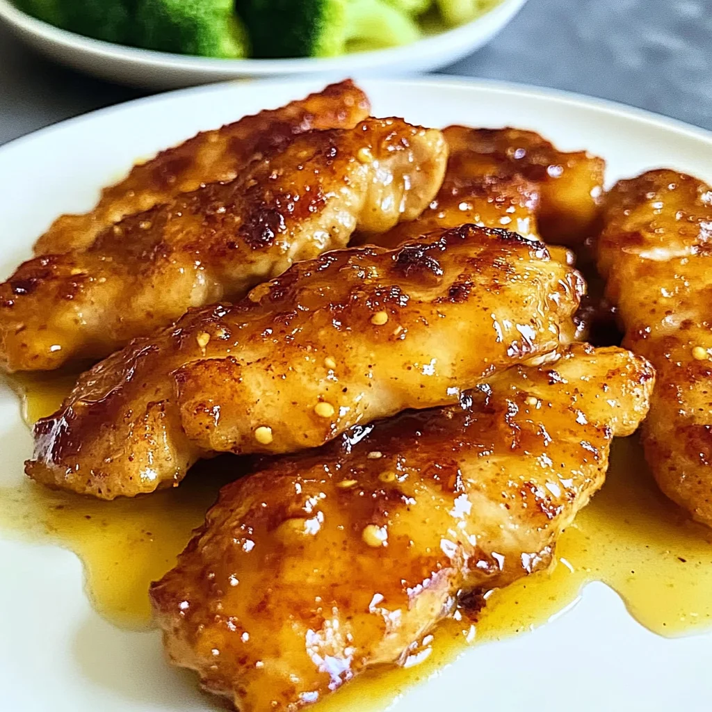 Crispy Honey Mustard Chicken Tenders in Just 15 Minutes