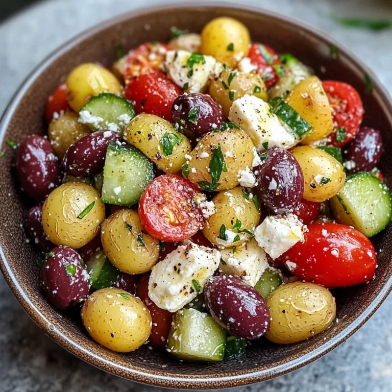 Delicious Greek Potato Salad with Feta You’ll Love to Make