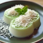Delightfully Creamy Pandan Coconut Panna Cotta to Swoon Over