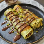 Dubai Schokolade Pfannkuchen