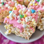 Easter Bunny Marshmallow Popcorn Bars