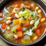 Hearty Cabbage Soup: Comfort in Every Savory Spoonful