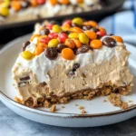 No Bake Peanut Butter Icebox Cake