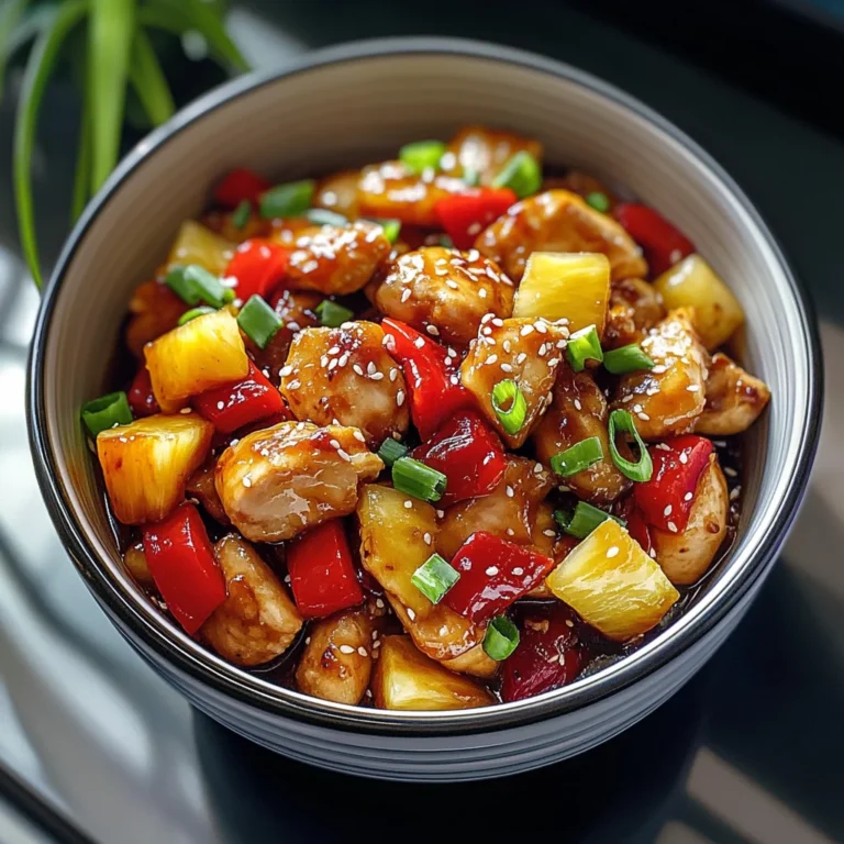Pineapple Chicken Stir-Fry