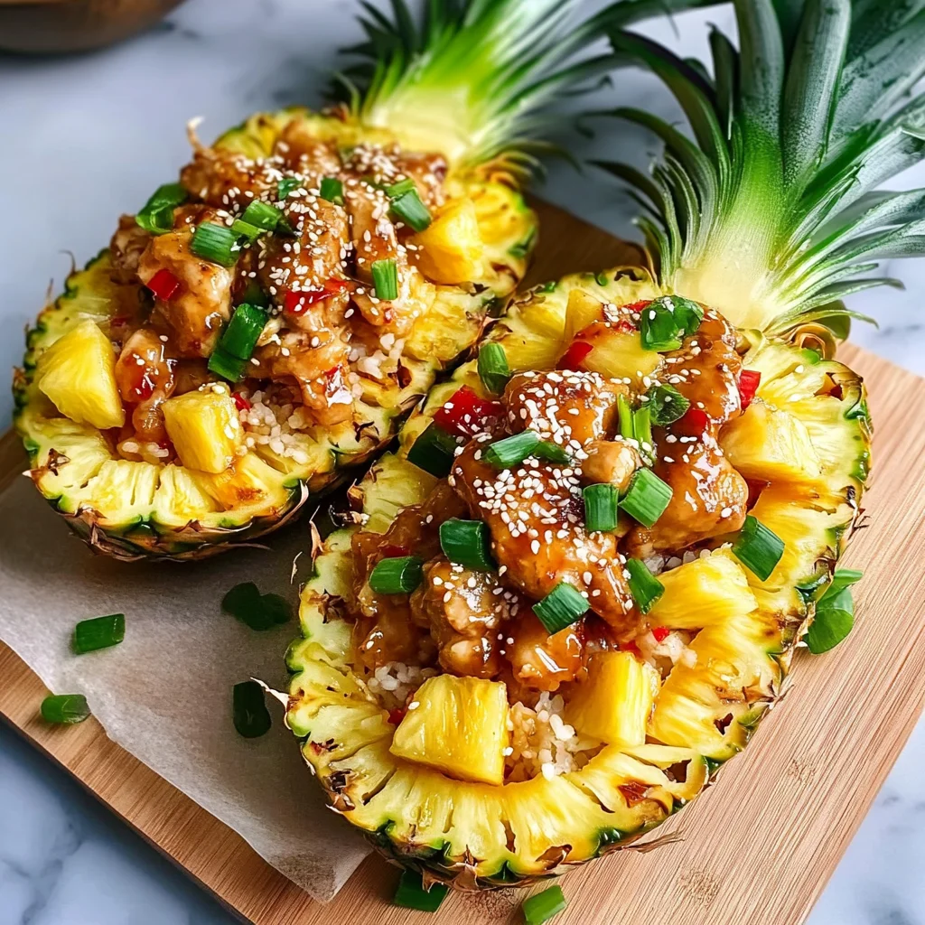 Pineapple Chicken With Rice Recipe
