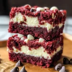 Red Velvet Gooey Bars