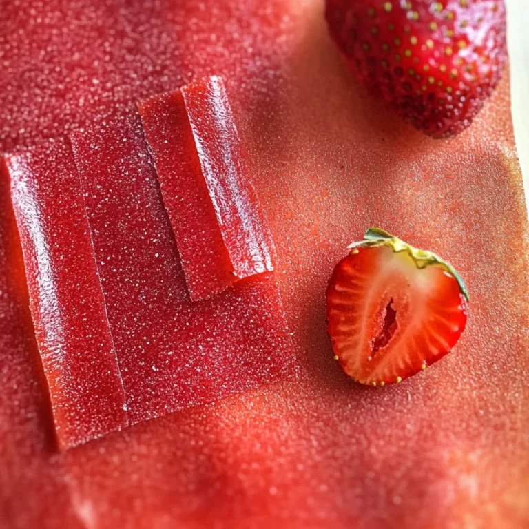Strawberry Apple Fruit Leather Recipe
