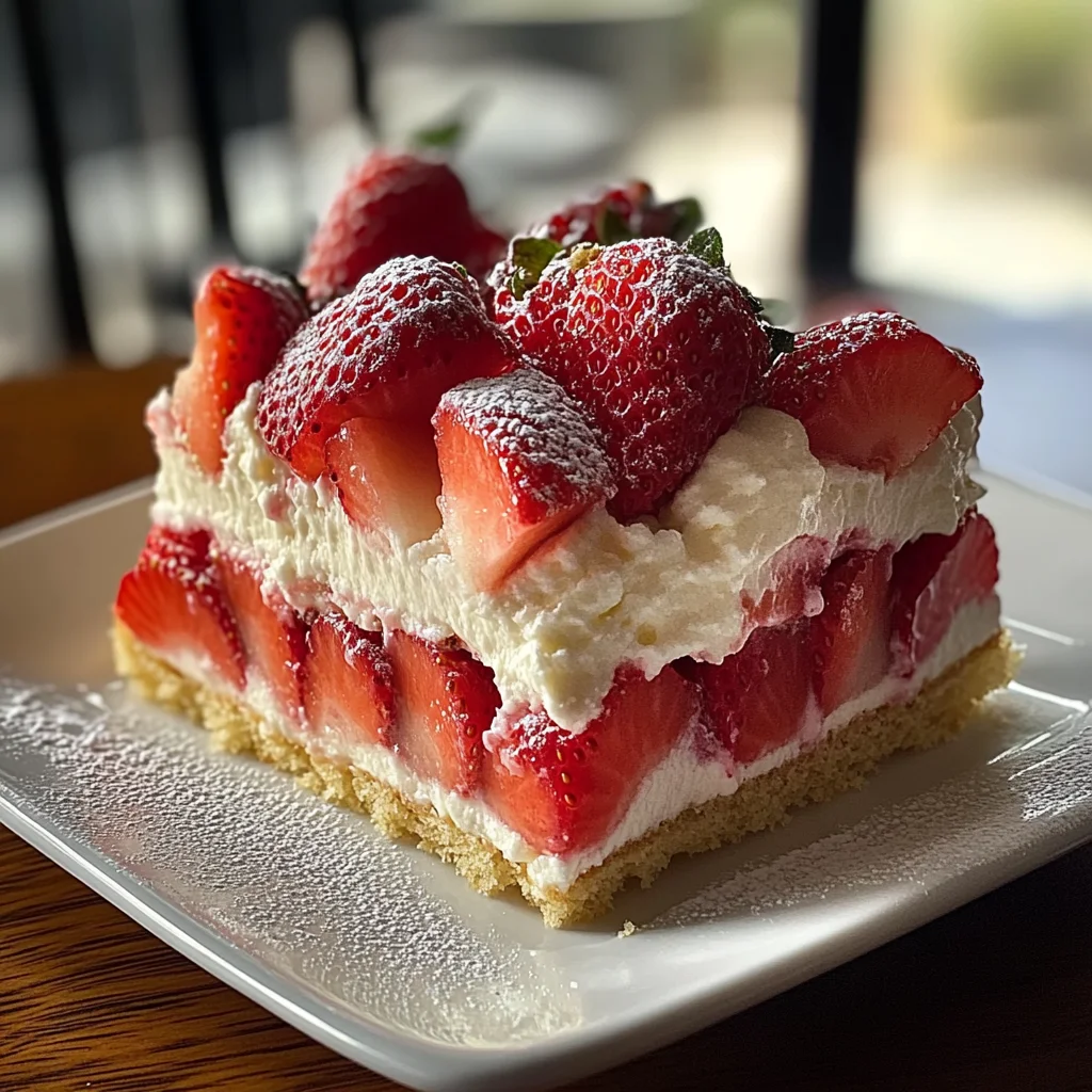 Strawberry Sheet Shortcake