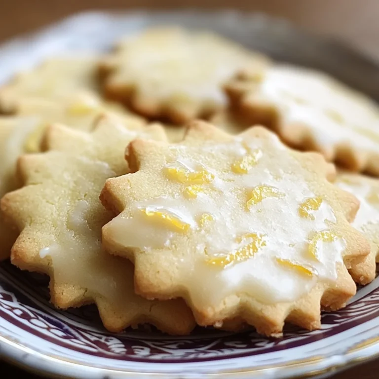 Thin Lemon Cookies
