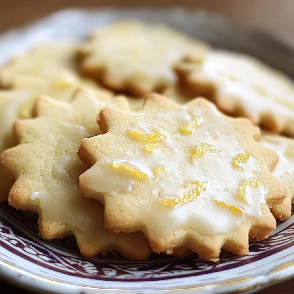 Thin Lemon Cookies