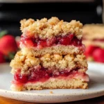 Vegan Strawberry Crumb Cake