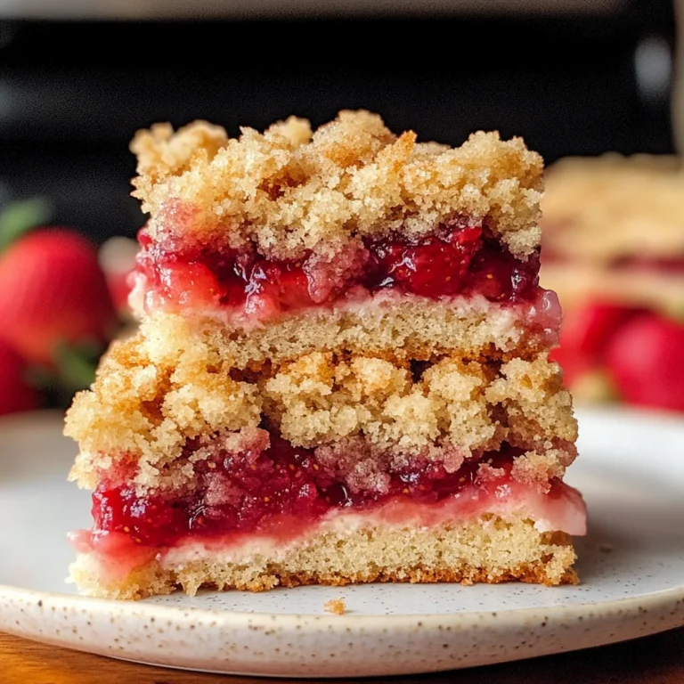 Vegan Strawberry Crumb Cake
