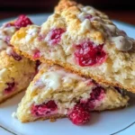 White Chocolate Raspberry Scones