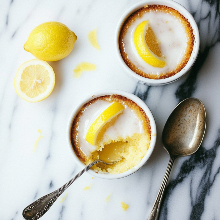 Lemon Cake for Two